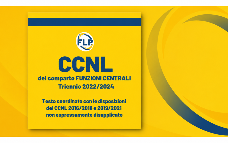 CCNL 2022-2024 DELLE FUNZIONI CENTRALI